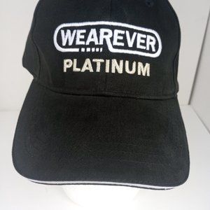 Wearever Platinum Advance Auto Parts Cap Black Adjustable Strap Back